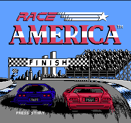 Race America Title Screen